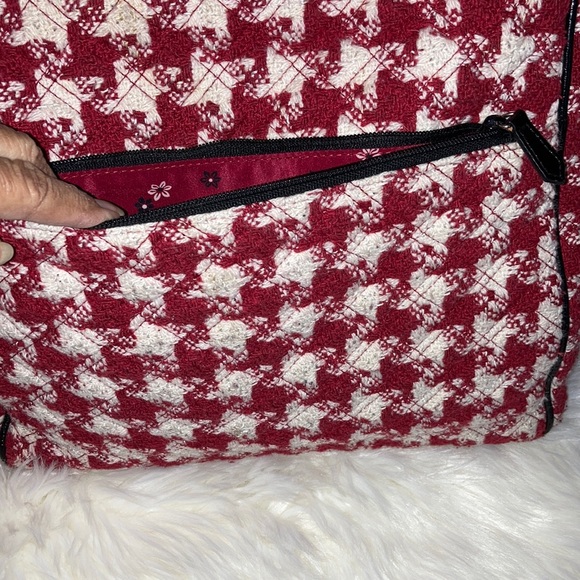 VERA BRADLEY Houndstooth design purse/tote - Picture 2 of 14